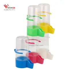 آبخوری پرنده - ظرف آبخوری بزرگ شفاف 300 cc