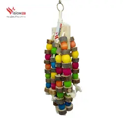 اسباب بازی طوطی کاسکو کاکادو شاه طوطی ملنگو - 2046N