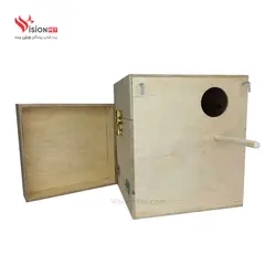 لانه پرنده - لانه چوبی طوطی برزیلی و پروتلت (تخته سوزا روسی) - واترپروف