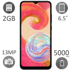 گوشی موبایل سامسونگ مدل Galaxy A04e ظرفیت 64 گیگابایت رم 2 گیگ دو سیم کارت