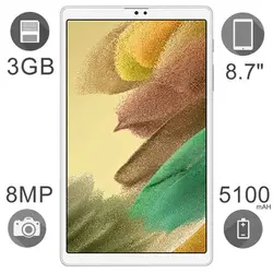 تبلت سامسونگ مدل (T225) Galaxy Tab A7 Lite ظرفیت 32 گیگابایت رم 3 گیگ تک سیم‌کارت