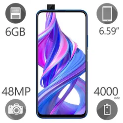 گوشی موبایل آنر مدل 9X ظرفیت 128 گیگابایت رم 6 گیگ دوسیم کارت