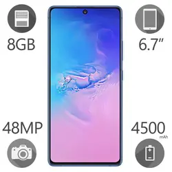 گوشی موبایل سامسونگ مدل Galaxy S10 Lite ظرفیت 128 گیگابایت رم 8 گیگ دو سیم کارت