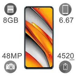گوشی موبایل شیائومی مدل POCO F3 ظرفیت 256 گیگابایت رم 8 گیگ دو سیم کارت 5G