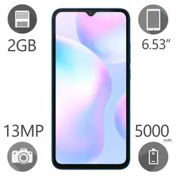 گوشی موبایل شیائومی مدل Redmi 9A ظرفیت 32 گیگابایت رم 2 گیگ دو سیم‌ کارت-اکسیر