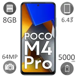 گوشی موبایل شیائومی مدل Poco M4 Pro ظرفیت 128 گیگابایت رم 8 گیگ دو سیم کارت