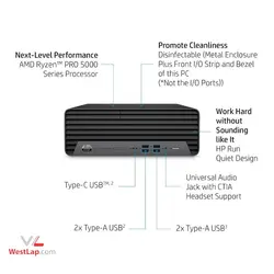 کیس HP EliteDesk 805 G8 Small Form Factor PC