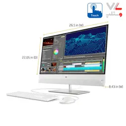 کامپیوتر ALL in one استوک HP Pavilion 24-xa1014-AMD Rzyen 5-AMD Graphic