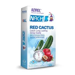 کاندوم کاکتوس قرمز کدکس (حجم دهنده قوی) - فروشگاه اینترنتی وینگوم