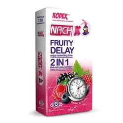 کاندوم تاخیری کدکس مدل Fruity 2 In 1 - فروشگاه اینترنتی وینگوم