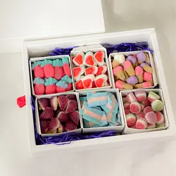 جعبه پاستیل 6 خانه