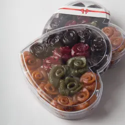 لواشک طرح قلب