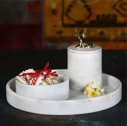 سینی سنگی لبه دار