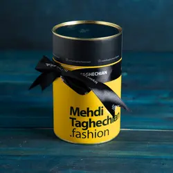 شال طرح عشق نجیب (سفید مشکی)