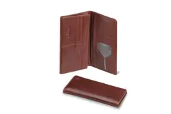 کیف پول چرم نیم طبله W1