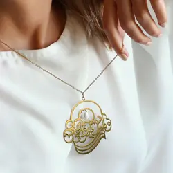 گردنبند ‏آویز ‏طرح ‏تو ‏تمنا