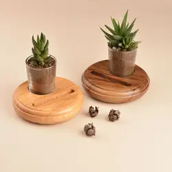 استند ‏چوبی کارت ویزیت ویستور مدل EC1