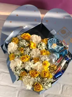 باکس گل تولد نوزاد