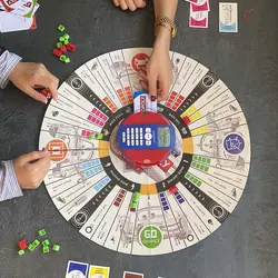 بازی مونوپولی کارتخوان دار مدل Captain America