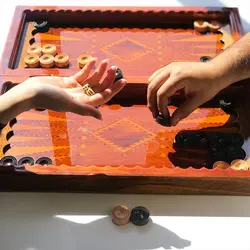 تخته نرد چوب گردو