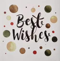 کارت ‏تبریک best wishes(سخنگو)