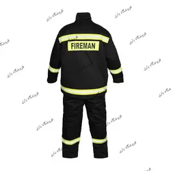 لباس عملیاتی آتش نشانی فایرمن مشکی fire man - فروشگاه یاری