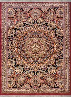 گلیم فرش طرح گبه مدل 515 لاکی