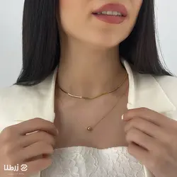 نیم ست طلا طرح ماری