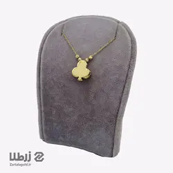 گردنبند طلا طرح گل گشنیز