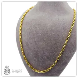 نیم ست طلا طرح زنجیر ظریف