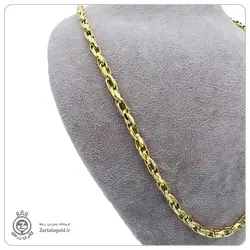 نیم ست طلا طرح زنجیر ظریف
