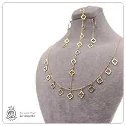 نیم ست طلا طرح ون کلیف 2