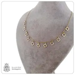 نیم ست طلا طرح ون کلیف 2