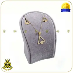 نیم ست طلا طرح مثلث