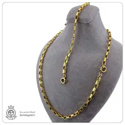 نیم ست طلا طرح ورساچ 1