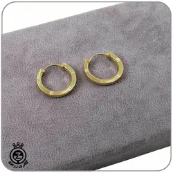 گوشواره حلقه ای طلا طرح 4 - 4,039,500&nbsp;تومان
