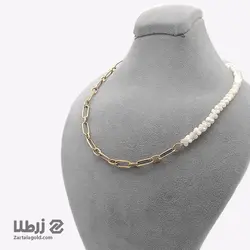 گردنبند زنجیری و صدف کد N4076