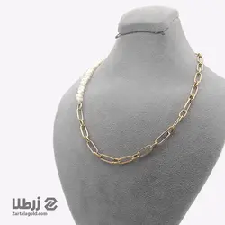 گردنبند زنجیری و صدف کد N4076