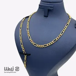 نیم ست طلا طرح فیگارو کد NS10021