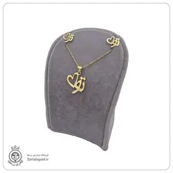 نیم ست طلا طرح تو