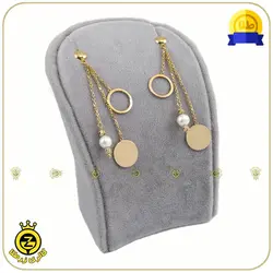 گوشواره طلا با آویز مروارید - خرید آنلاین طلا 4,368,500&nbsp;تومان