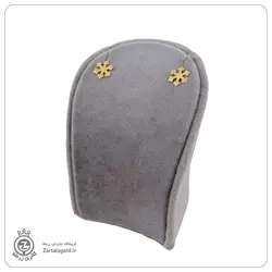 گوشواره میخی طرح برف کد E2394