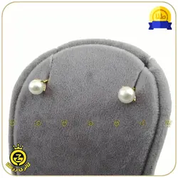 گوشواره چسبان طرح مروارید - خرید آنلاین طلا 1,254,000&nbsp;تومان