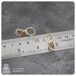گوشواره حلقه ای طلا طرح 10 - 2,141,500&nbsp;تومان