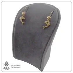 گوشواره طلا آویز طرح دلفین - 2,357,500&nbsp;تومان