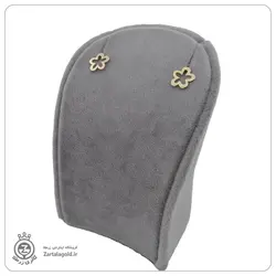 گوشواره چسبان طرح گل پنج پر 1 - خرید آنلاین طلا 1,059,000&nbsp;تومان