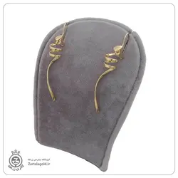 گوشواره طلا آویز طرح هلیکس - 3,087,000&nbsp;تومان