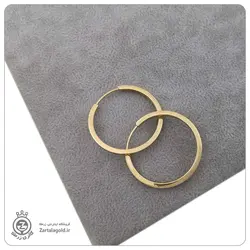 گوشواره حلقه ای طرح مکعبی سایز 3 - 2,718,500&nbsp;تومان