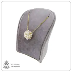 گردنبند طلا طرح توپ مروارید - خرید آنلاین طلا 2,974,000&nbsp;تومان