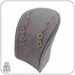 گوشواره طلا آویز طرح هندسی 1 - 1,932,500&nbsp;تومان